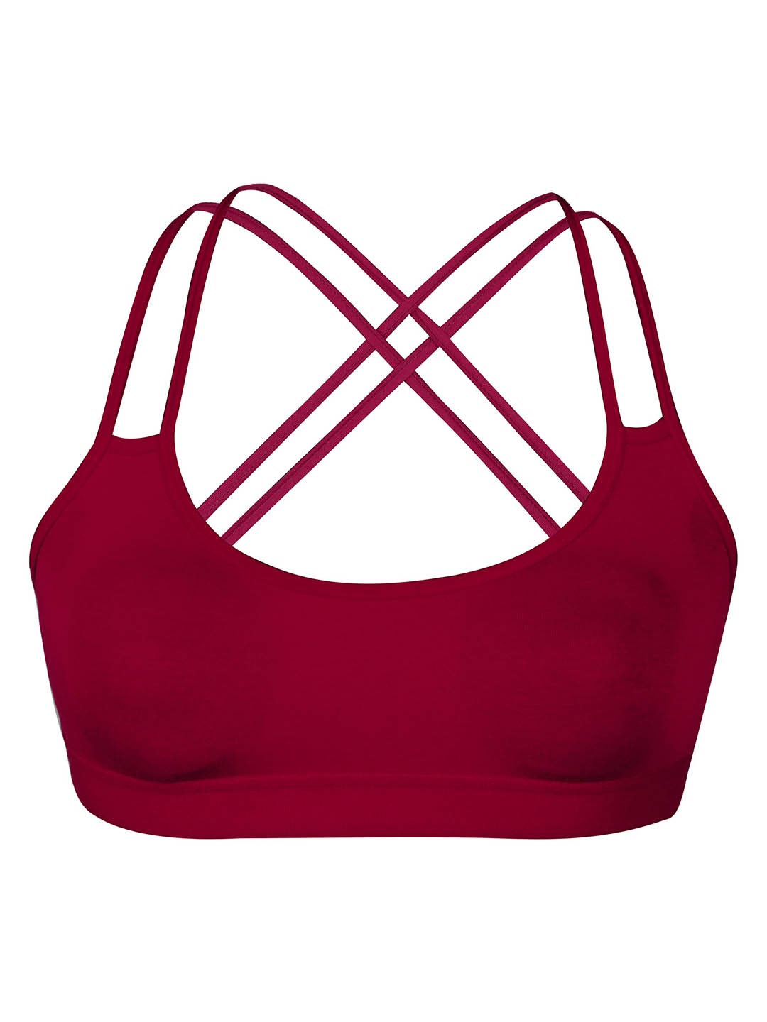DChica Girls Full Coverage Removable Padding Cotton Workout Bra With All Day Comfort, Maroon
DChica Girls Full Coverage Removable Padding Cotton Workout Bra With All Day Comfort, Maroon