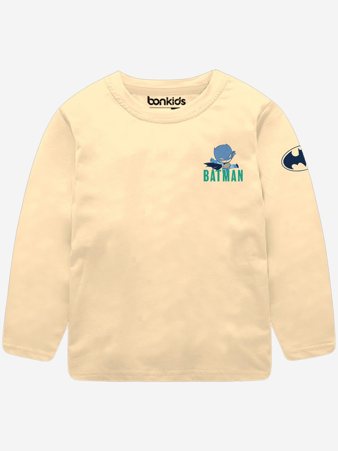 BONKIDS Boys Typography Printed Round Neck Long Sleeves Cotton T-shirt, Peach
BONKIDS Boys Typography Printed Round Neck Long Sleeves Cotton T-shirt, Peach