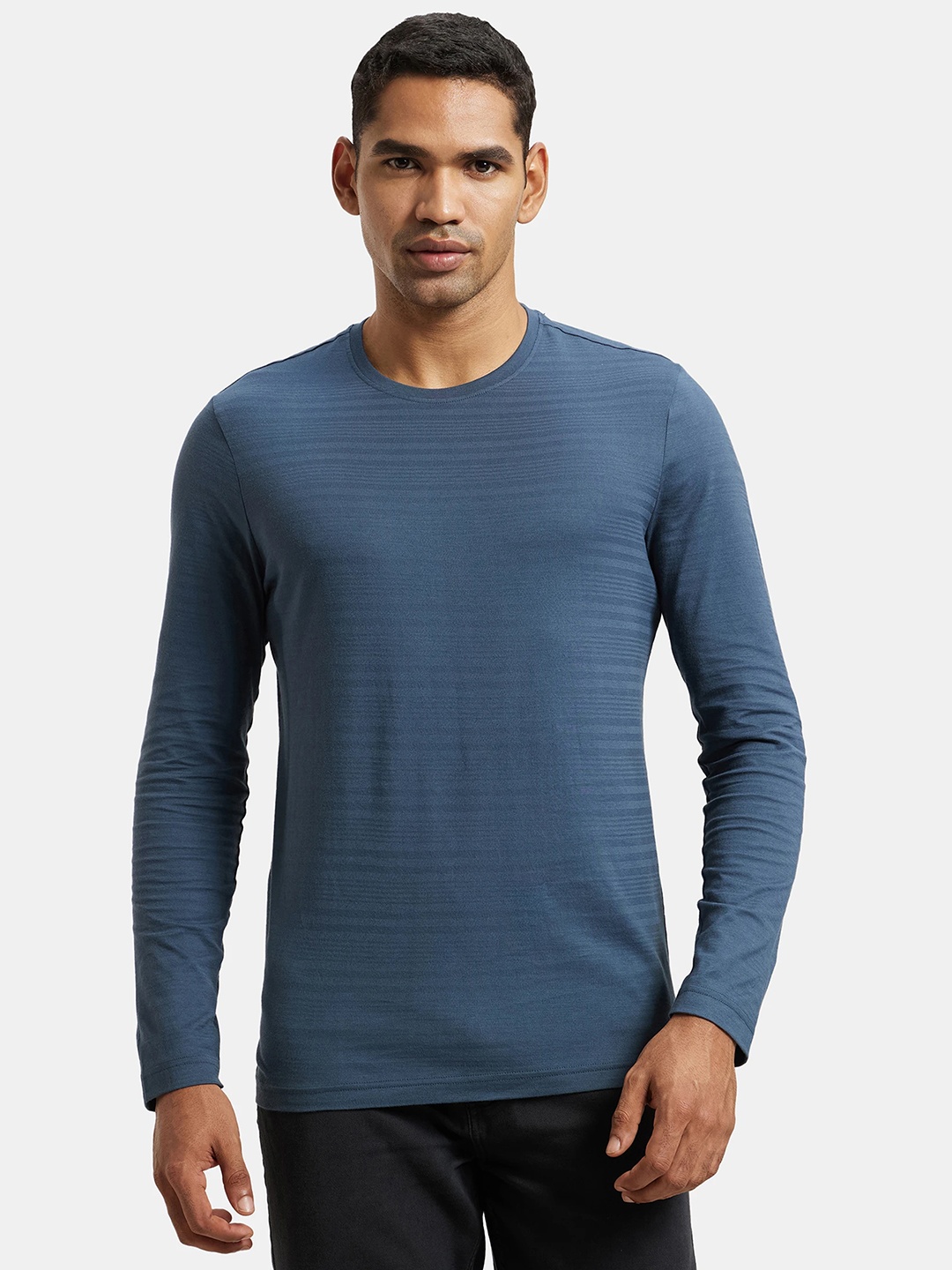 Jockey Super Combed Supima Cotton Solid Round Neck Full Sleeve T-shirt-IM22, Navy blue
Jockey Super Combed Supima Cotton Solid Round Neck Full Sleeve T-shirt-IM22, Navy blue