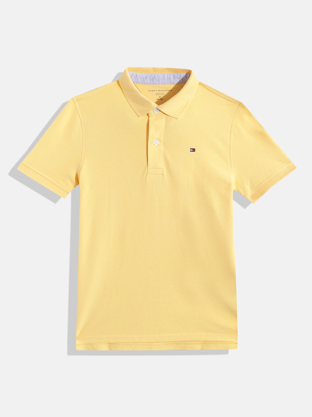 Tommy Hilfiger Boys Polo Collar T-shirt, Yellow 
Tommy Hilfiger Boys Polo Collar T-shirt, Yellow
