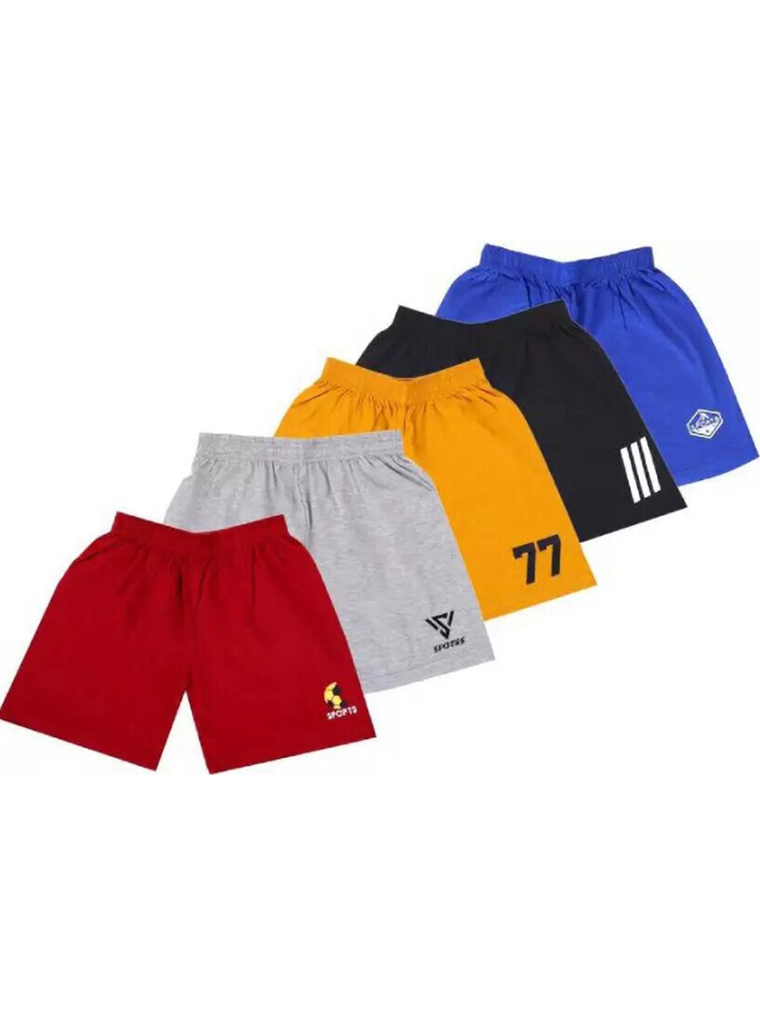 BAESD Kids Pack Of 5 Assorted Shorts