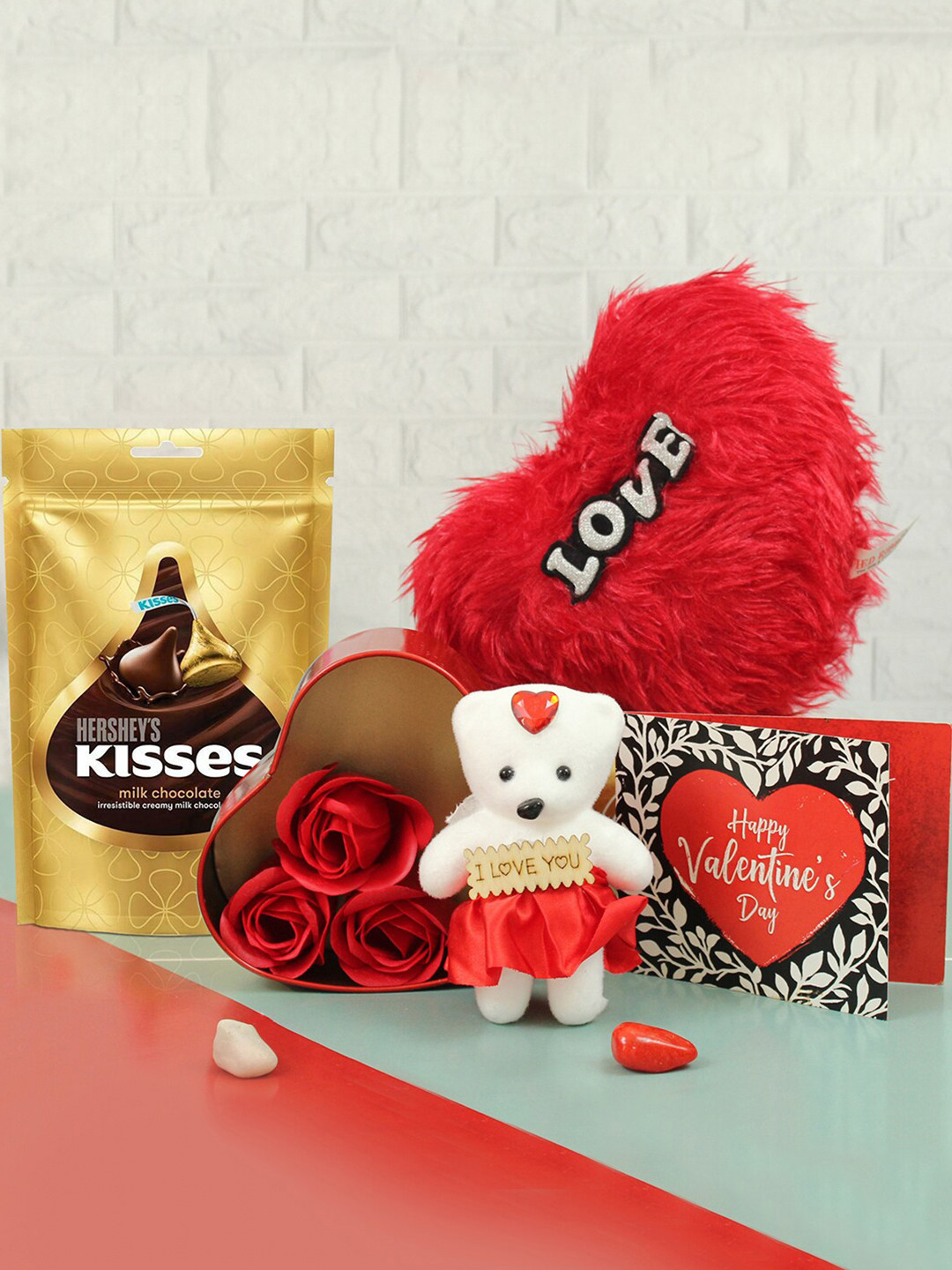 TIED RIBBONS Valentine Gift Special Chocolate Hamper, Red
TIED RIBBONS Valentine Gift Special Chocolate Hamper, Red