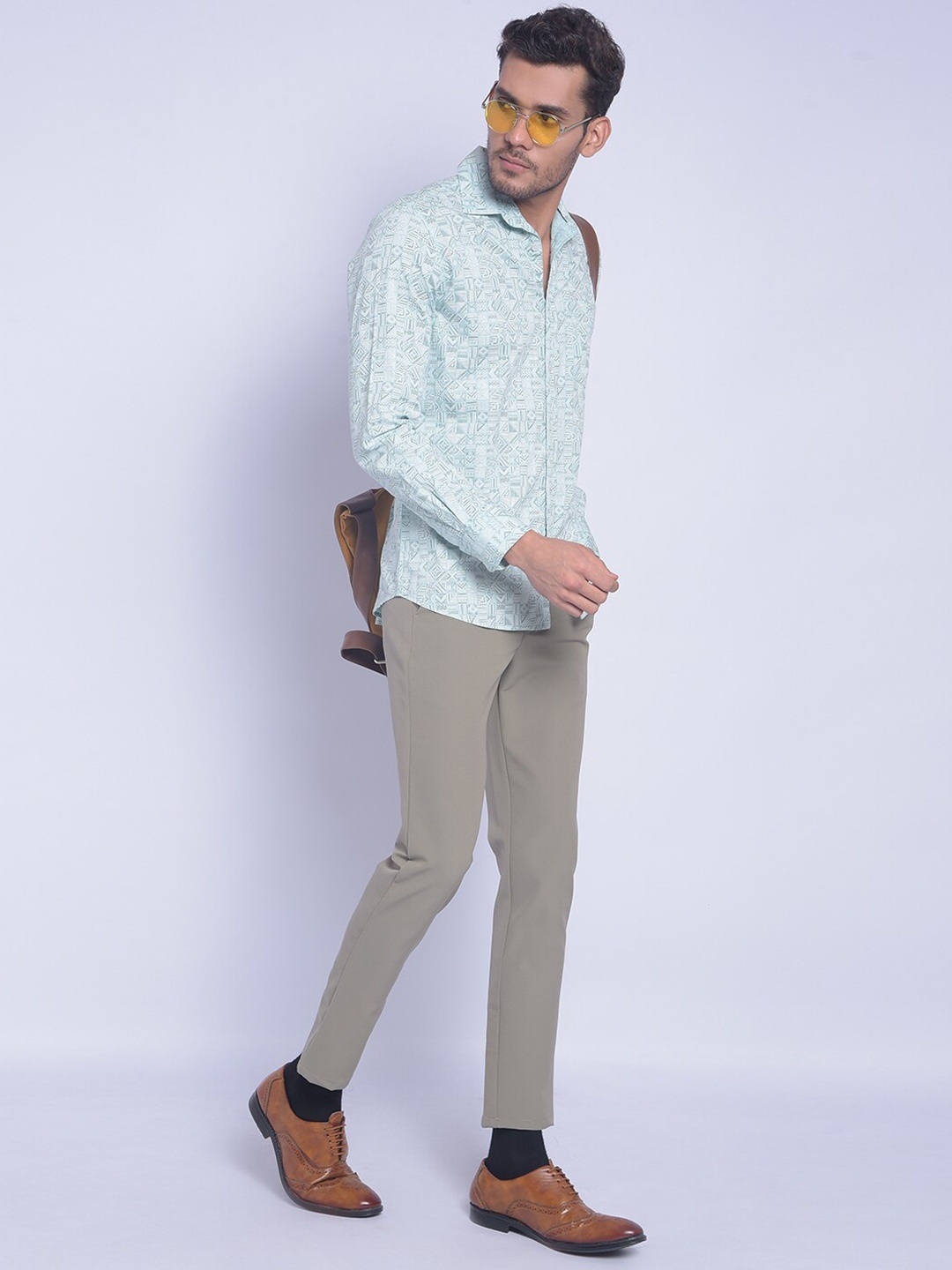 Crimsoune Club Smart Slim Fit Geometric Printed Pure Cotton Casual Shirt, Green
Crimsoune Club Smart Slim Fit Geometric Printed Pure Cotton Casual Shirt, Green