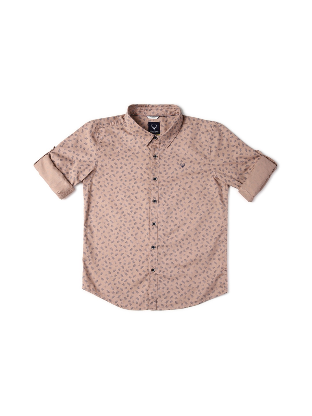 Allen Solly Junior Boys Slim Fit Opaque Abstract Printed Spread Collar Casual Shirt, Peach
Allen Solly Junior Boys Slim Fit Opaque Abstract Printed Spread Collar Casual Shirt, Peach