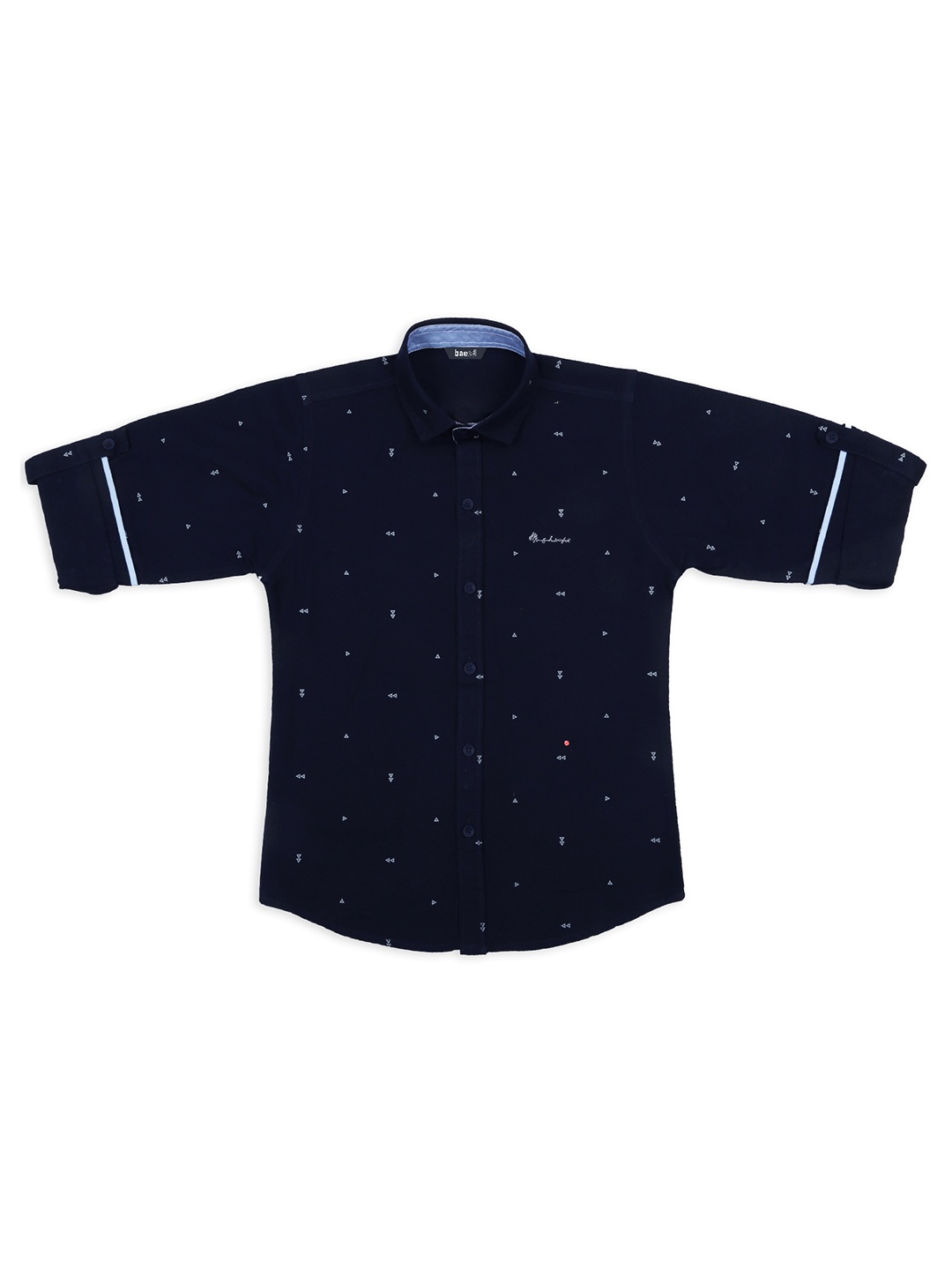 BAESD Boys Classic Micro Ditsy Printed Spread Collar Long Sleeves Cotton Casual Shirt, Navy blue
BAESD Boys Classic Micro Ditsy Printed Spread Collar Long Sleeves Cotton Casual Shirt, Navy blue