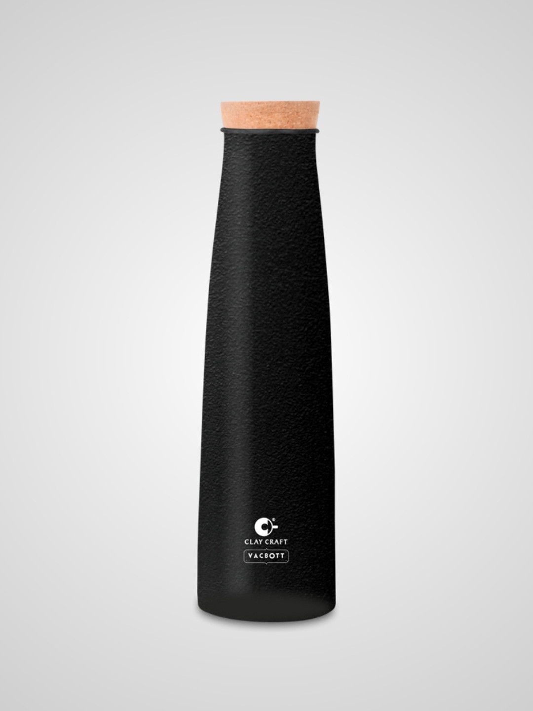 Clay Craft Vacbott Chariott 900Ml Single-Wall Stainless Steel BIS Approved Water Bottle, Black 
Clay Craft Vacbott Chariott 900Ml Single-Wall Stainless Steel BIS Approved Water Bottle, Black
