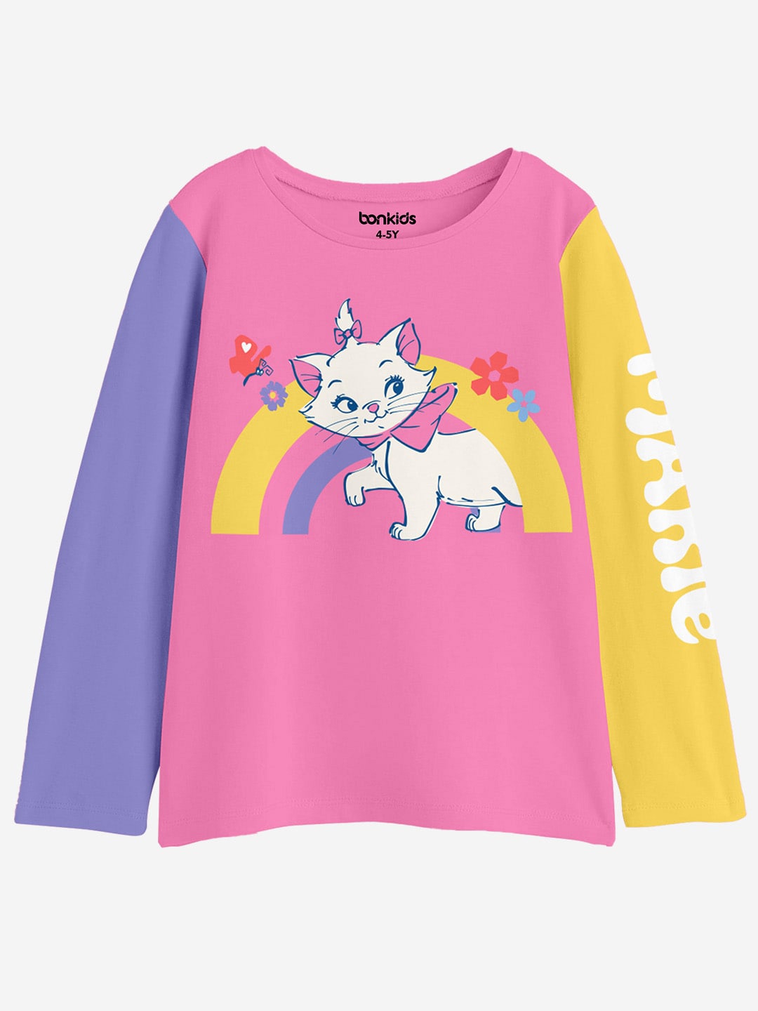 BONKIDS Girls Graphic Printed Applique Round Neck Full Sleeves Cotton Casual T-shirt, Pink
BONKIDS Girls Graphic Printed Applique Round Neck Full Sleeves Cotton Casual T-shirt, Pink