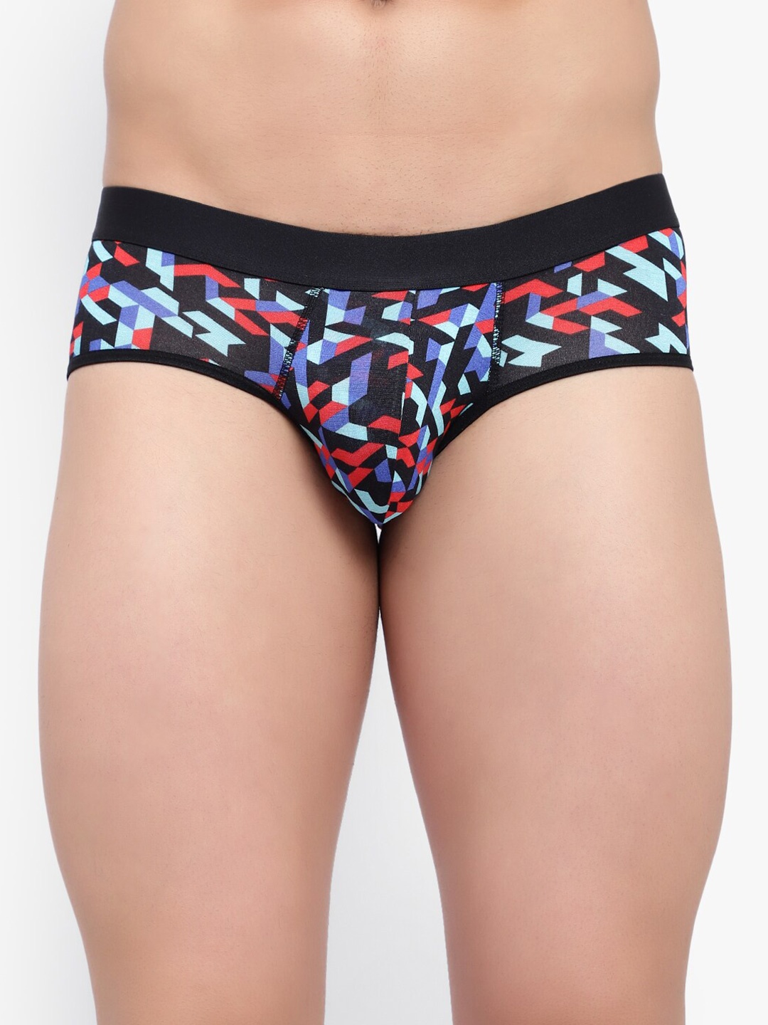Bruchi CLUB Pack Of 3 Low-Rise Anti-Bacterial Basic Briefs BRC-ML-BRF802-PRNT-3C-S, Black
Bruchi CLUB Pack Of 3 Low-Rise Anti-Bacterial Basic Briefs BRC-ML-BRF802-PRNT-3C-S, Black
