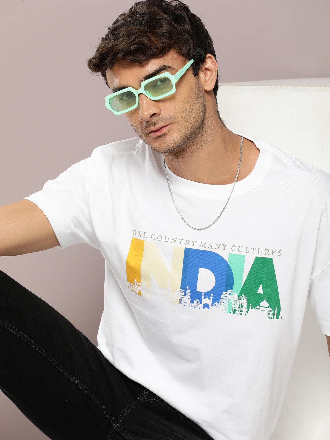 Kook N Keech Men Typography Printed Drop-Shoulder Sleeves Pure Cotton T-shirt, White
Kook N Keech Men Typography Printed Drop-Shoulder Sleeves Pure Cotton T-shirt, White