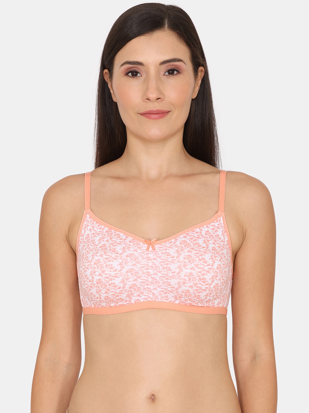 Rosaline by Zivame Floral Printed T-shirt Bra Half Coverage Non Padded All Day Comfort, Pink
Rosaline by Zivame Floral Printed T-shirt Bra Half Coverage Non Padded All Day Comfort, Pink