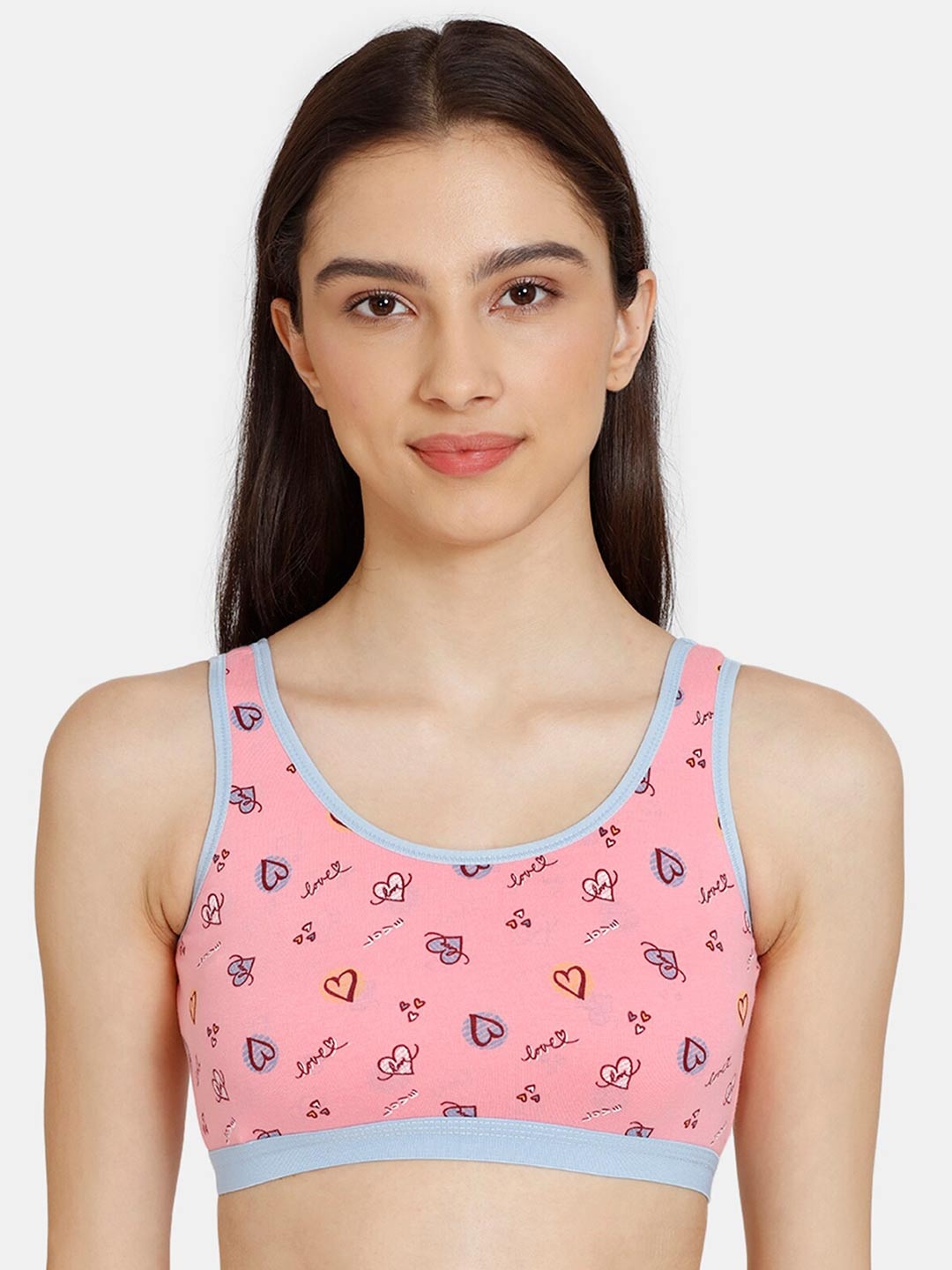 Zivame Girls Conversational Printed Full Coverage Bralette Bra With All Day Comfort, Pink
Zivame Girls Conversational Printed Full Coverage Bralette Bra With All Day Comfort, Pink