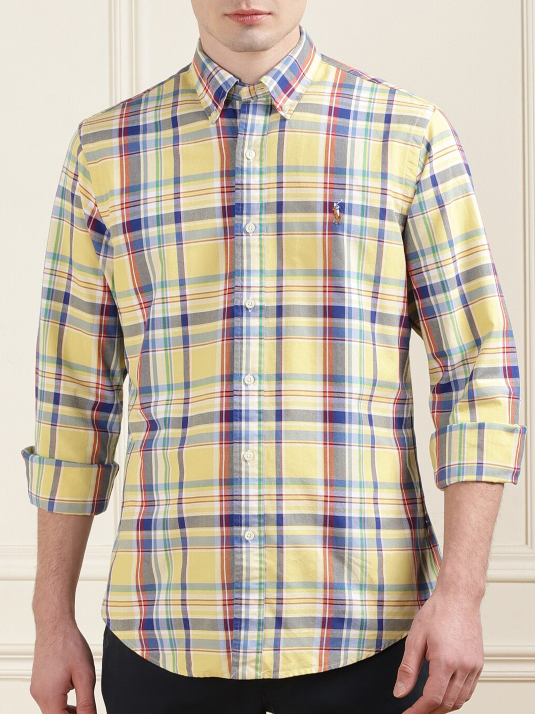 Polo Ralph Lauren Custom Fit Tartan Checked Button-Down Collar Oxford Weave Cotton Shirt, Yellow
Polo Ralph Lauren Custom Fit Tartan Checked Button-Down Collar Oxford Weave Cotton Shirt, Yellow