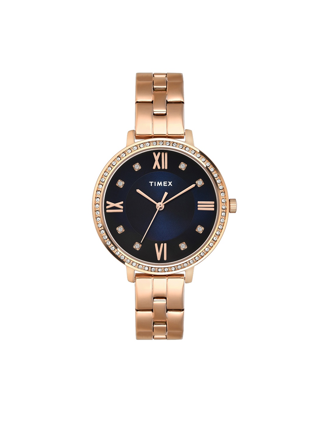 Timex Women Embellished Dial Bracelet Style Straps Reset Time Analogue Watch TWEL14709, Blue
Timex Women Embellished Dial Bracelet Style Straps Reset Time Analogue Watch TWEL14709, Blue