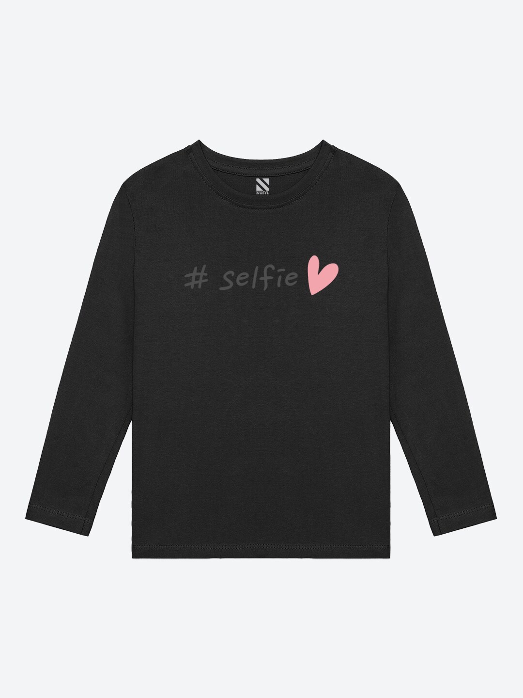BAESD Girls Typography Round Neck Full Sleeves Regular Fit Cotton Casual T-shirt, Black
BAESD Girls Typography Round Neck Full Sleeves Regular Fit Cotton Casual T-shirt, Black