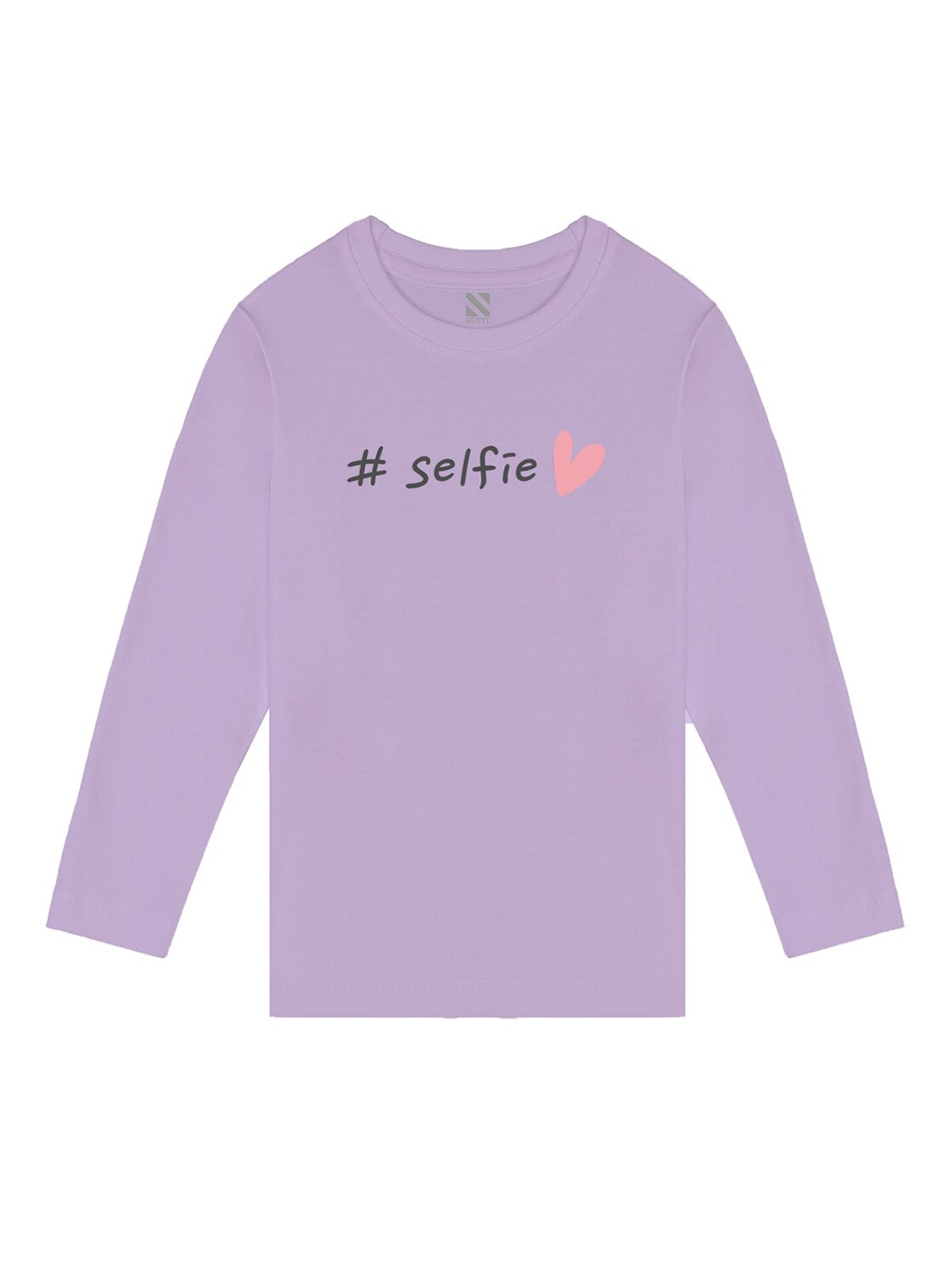 BAESD Girls Typography Round Neck Full Sleeves Regular Fit Cotton Casual T-shirt, Purple
BAESD Girls Typography Round Neck Full Sleeves Regular Fit Cotton Casual T-shirt, Purple