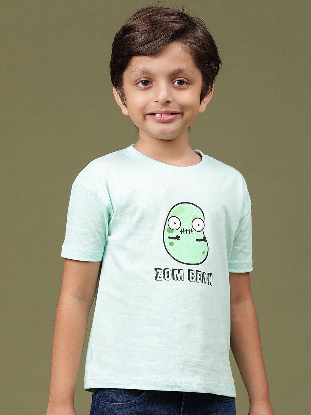 TALES & STORIES Boys Printed Extended Sleeves Raw Edge Round Neck Cotton T-shirt, Blue
TALES & STORIES Boys Printed Extended Sleeves Raw Edge Round Neck Cotton T-shirt, Blue