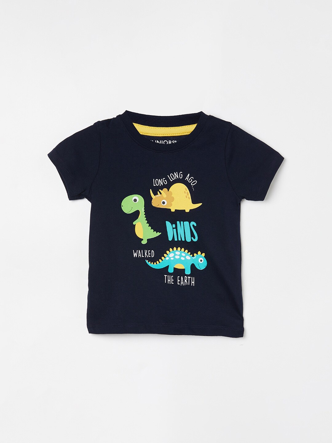 Juniors by Lifestyle Boys Typography Printed Round Neck Cotton Regular Fit T-shirts, Blue
Juniors by Lifestyle Boys Typography Printed Round Neck Cotton Regular Fit T-shirts, Blue