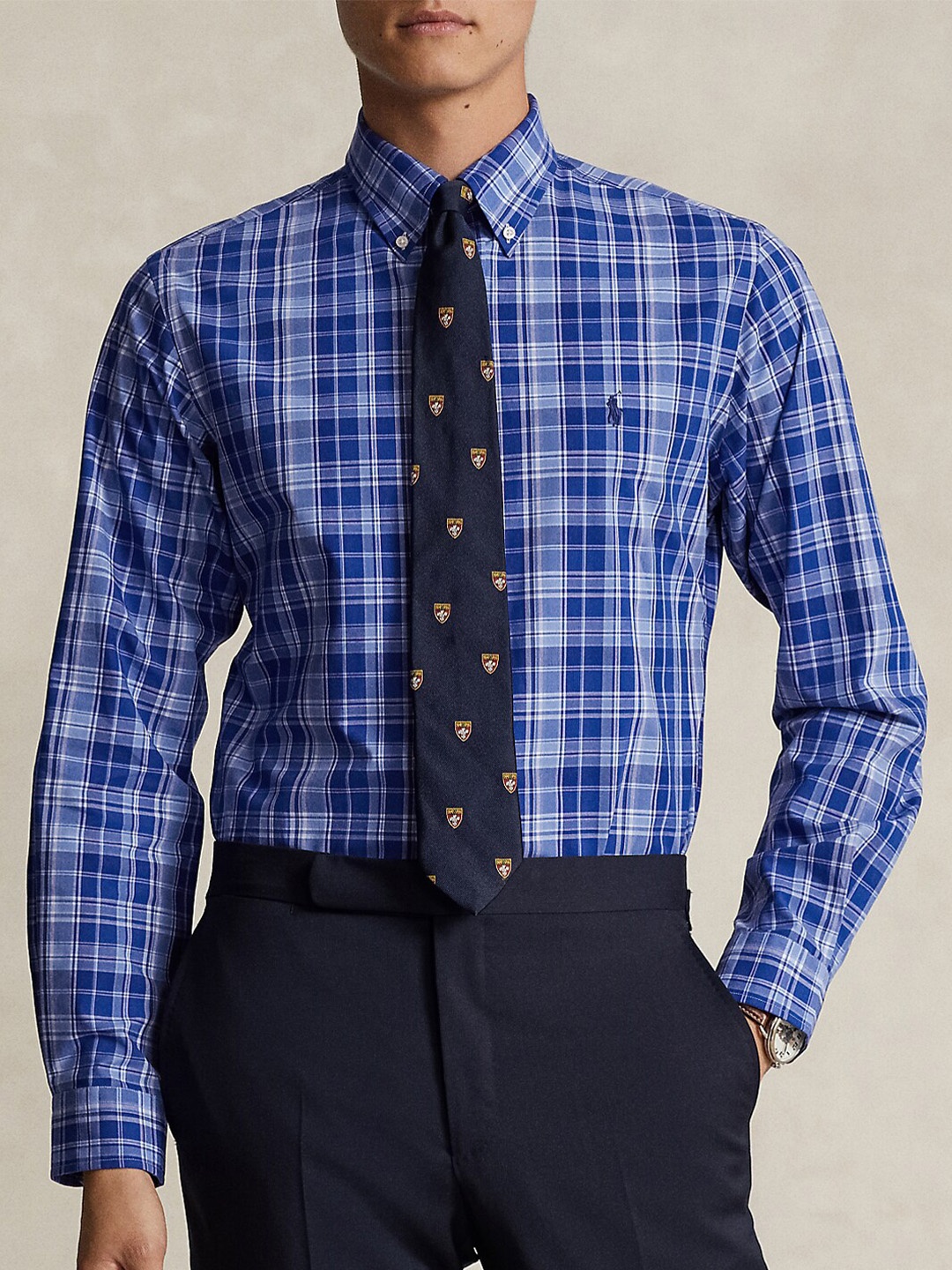 Polo Ralph Lauren Button-Down Collar Long Sleeves Custom Fit Gingham Stretch Poplin Shirts, Blue
Polo Ralph Lauren Button-Down Collar Long Sleeves Custom Fit Gingham Stretch Poplin Shirts, Blue
