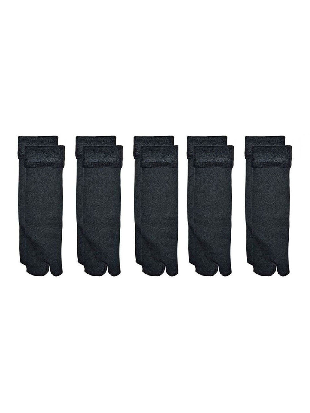 BAESD Women Pack Of 5 Ankle Length Socks, Black