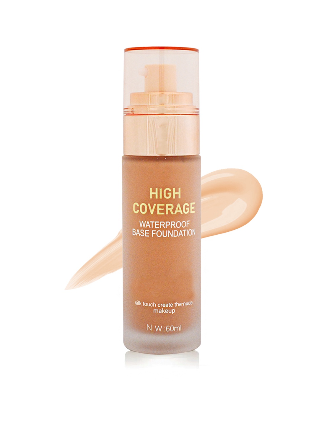 Adbeni High Coverage Waterproof Base Foundation For Flawless Beauty- 60ml-Classic Ivory 02, Beige
Adbeni High Coverage Waterproof Base Foundation For Flawless Beauty- 60ml-Classic Ivory 02, Beige