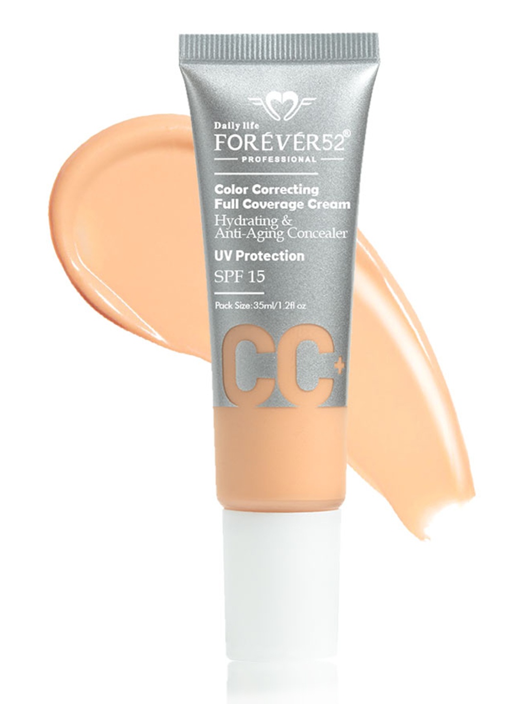 Daily Life Forever52 Color Correcting Full Coverage CC Cream - 35ml - Truffle 003, Beige
Daily Life Forever52 Color Correcting Full Coverage CC Cream - 35ml - Truffle 003, Beige