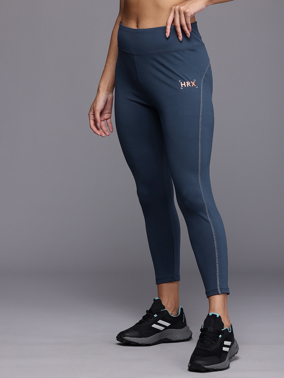 HRX by Hrithik Roshan Women Togetherfaster Antimicrobial & Rapid Dry Running Tights, Navy blue
HRX by Hrithik Roshan Women Togetherfaster Antimicrobial & Rapid Dry Running Tights, Navy blue