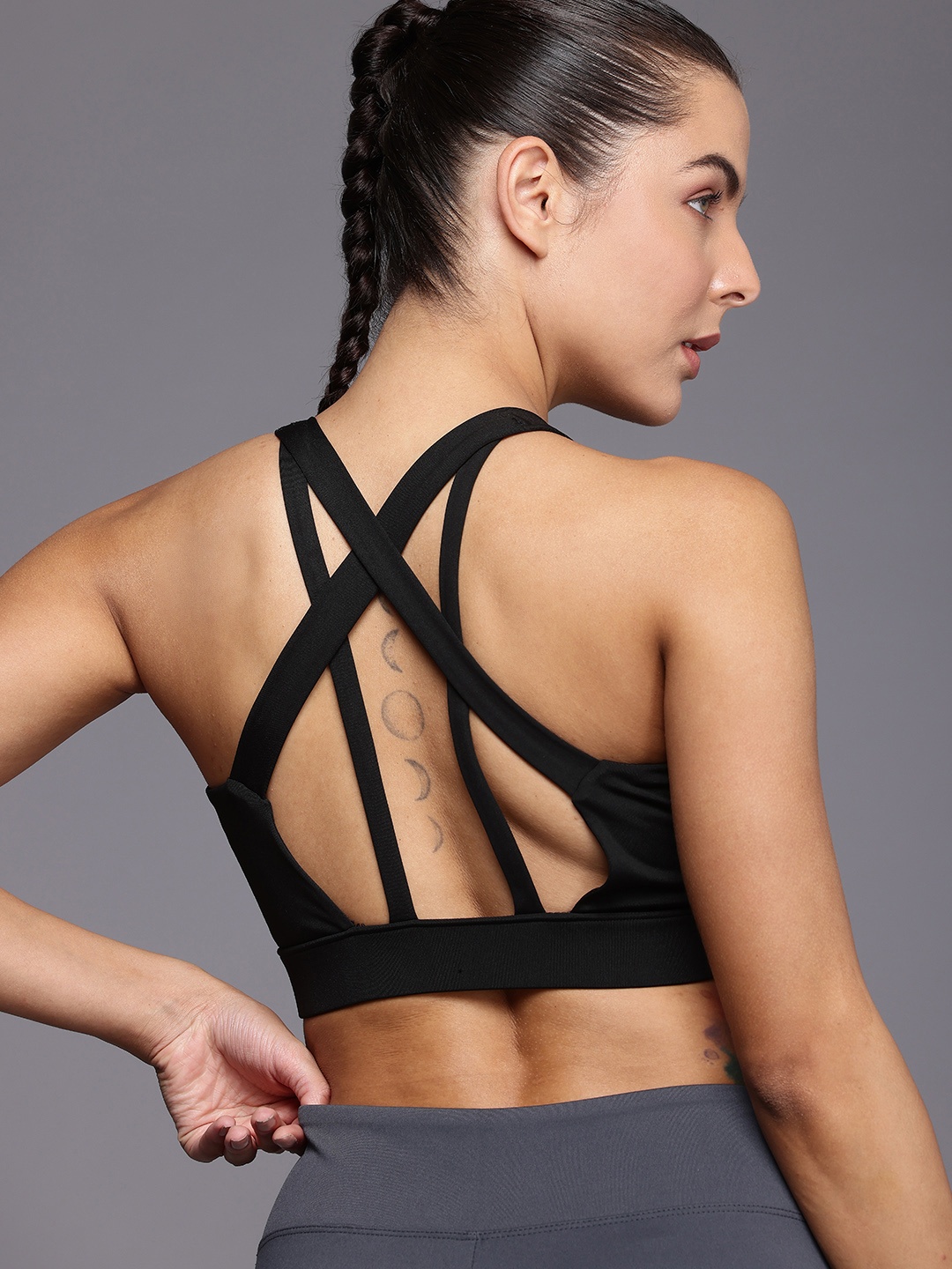 HRX by Hrithik Roshan Lightly Padded Full Coverage Running Bra HRX_SS24_W_BA_KR022_A, Black
HRX by Hrithik Roshan Lightly Padded Full Coverage Running Bra HRX_SS24_W_BA_KR022_A, Black