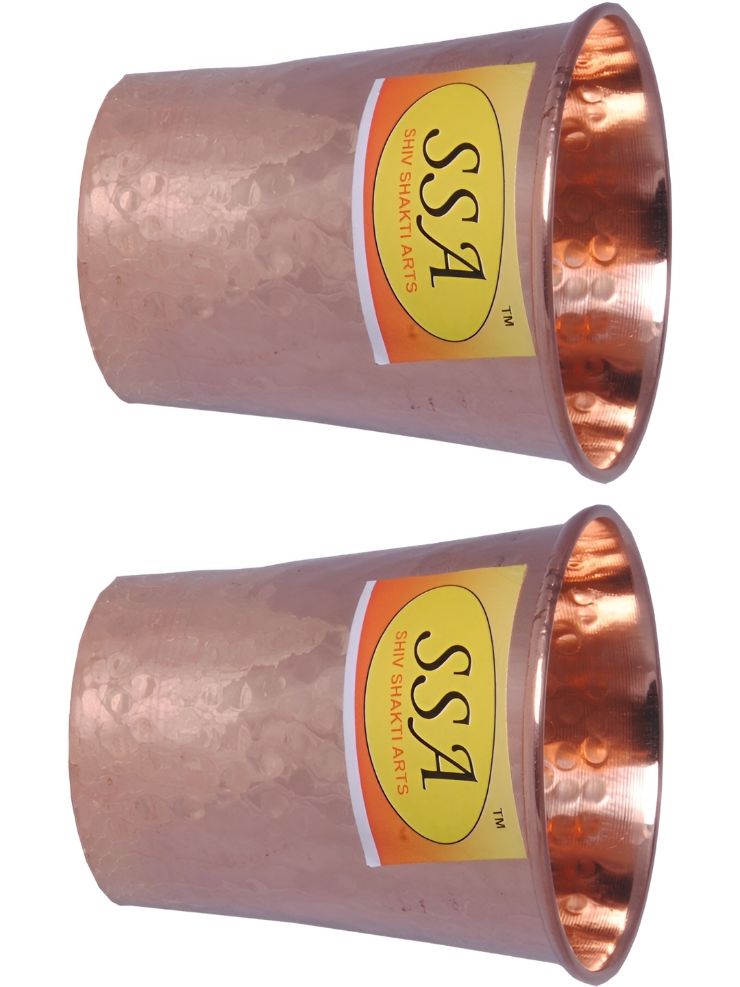 Shivshakti Arts Brown 2 Pieces Textured Easy to Clean Copper Water Glasses 300 ml
Shivshakti Arts Brown 2 Pieces Textured Easy to Clean Copper Water Glasses 300 ml