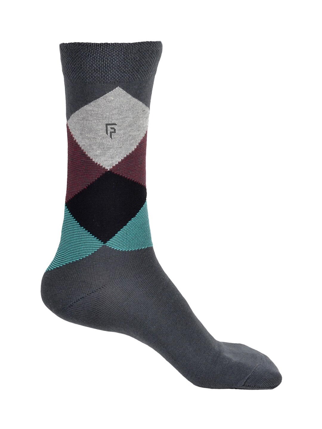FOOTPRINT Men Patterned Odour Free Organic Cotton Bamboo Calf-Length Argyle Formal Socks, Grey
FOOTPRINT Men Patterned Odour Free Organic Cotton Bamboo Calf-Length Argyle Formal Socks, Grey