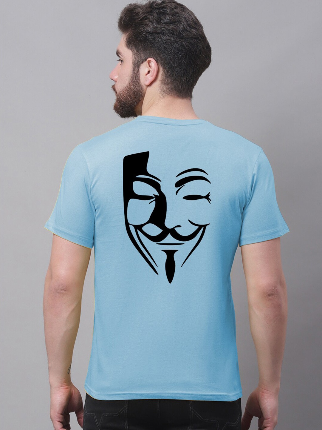 Friskers Typography Round Neck Short Sleeves Cotton Printed Slim Fit Tshirt, Turquoise blue
Friskers Typography Round Neck Short Sleeves Cotton Printed Slim Fit Tshirt, Turquoise blue
