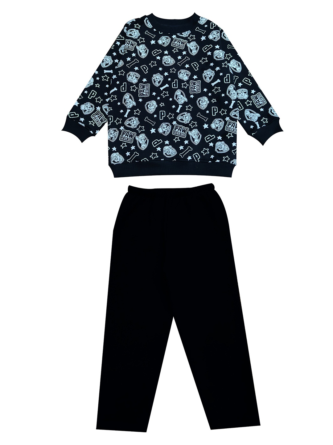 shopbloom Kids Glow In The Dark Printed Pure Cotton T-shirt with Pyjamas, Blue
shopbloom Kids Glow In The Dark Printed Pure Cotton T-shirt with Pyjamas, Blue