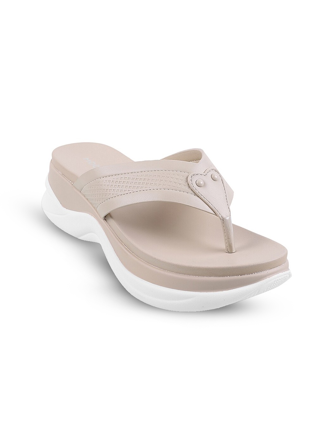 Mochi Open Toe Comfort Sandals, Beige