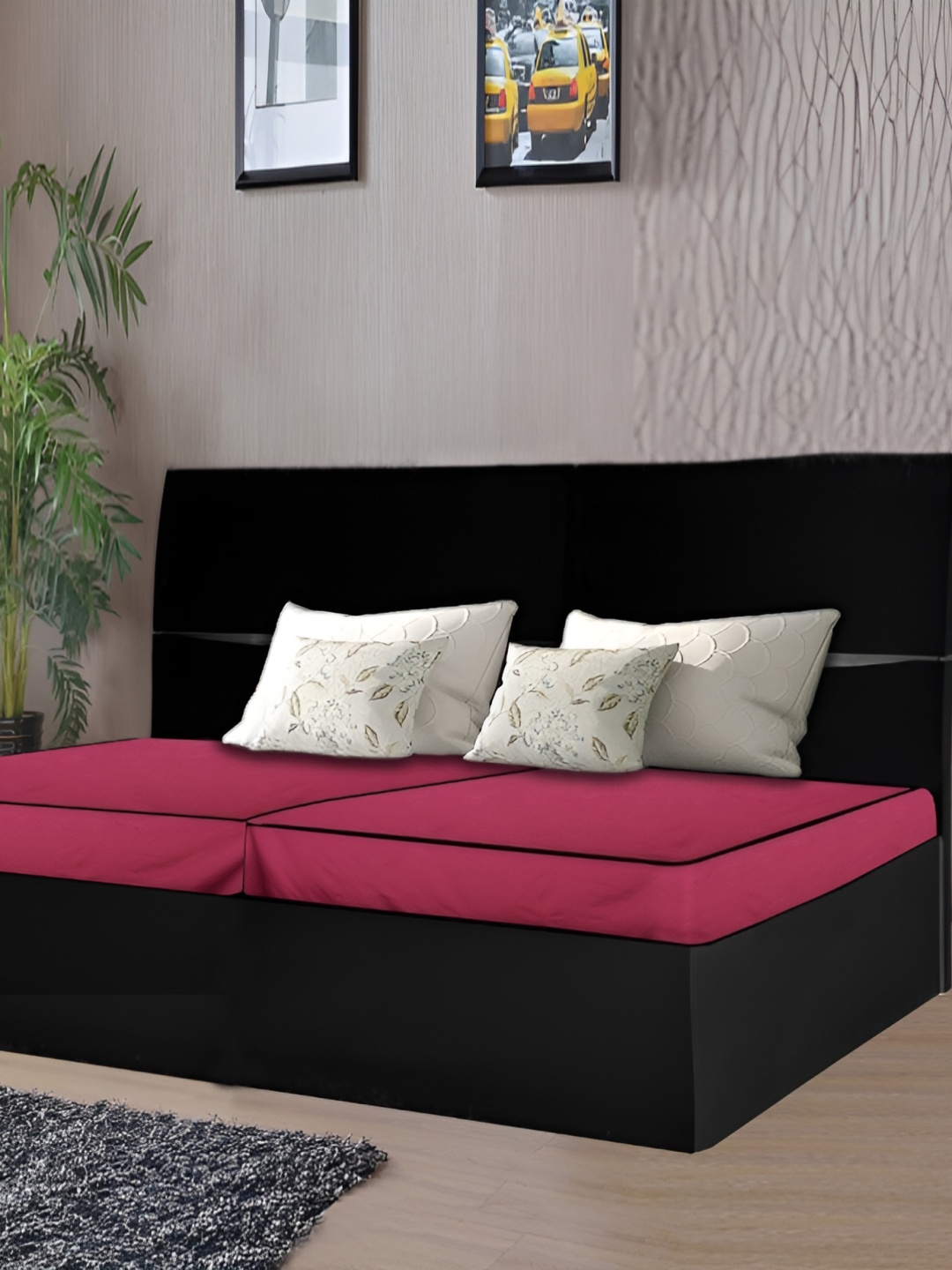 Stylista Maroon Cotton Water Resistant Elastic Strap Double Size Mattress Protector
Stylista Maroon Cotton Water Resistant Elastic Strap Double Size Mattress Protector