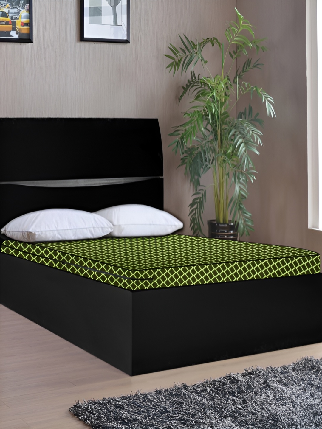 Stylista Green Cotton Water Resistant Elastic Strap Single Size Mattress Protector
Stylista Green Cotton Water Resistant Elastic Strap Single Size Mattress Protector