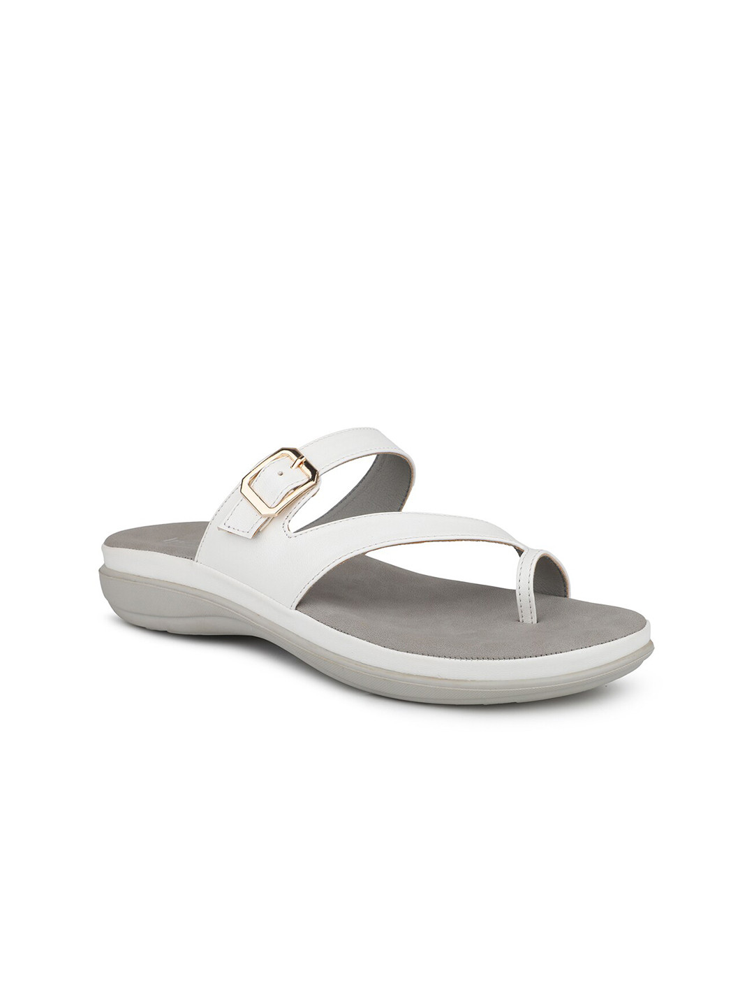 Inc 5 Buckle Open Toe Comfort Heels, White
Inc 5 Buckle Open Toe Comfort Heels, White