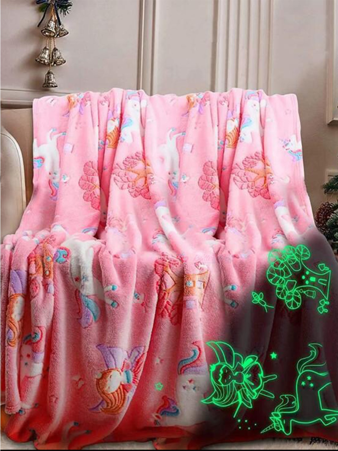 Butterthief Pink & Blue Cartoon Characters Glow In Dark AC Room 210 GSM Single Bed Blanket
Butterthief Pink & Blue Cartoon Characters Glow In Dark AC Room 210 GSM Single Bed Blanket