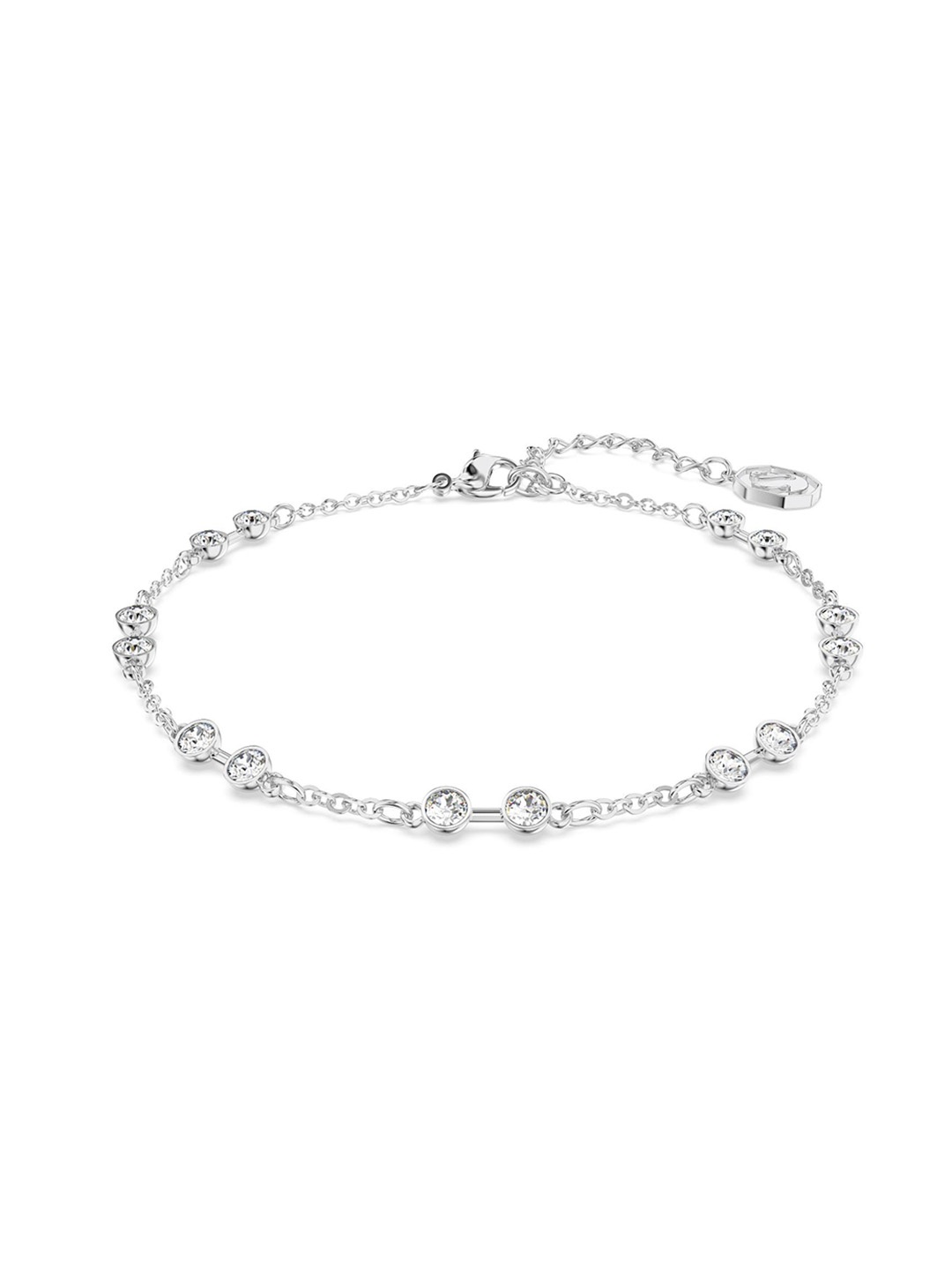 SWAROVSKI Remix Collection Women Crystals Rhodium-Plated Link Bracelet, Silver
SWAROVSKI Remix Collection Women Crystals Rhodium-Plated Link Bracelet, Silver