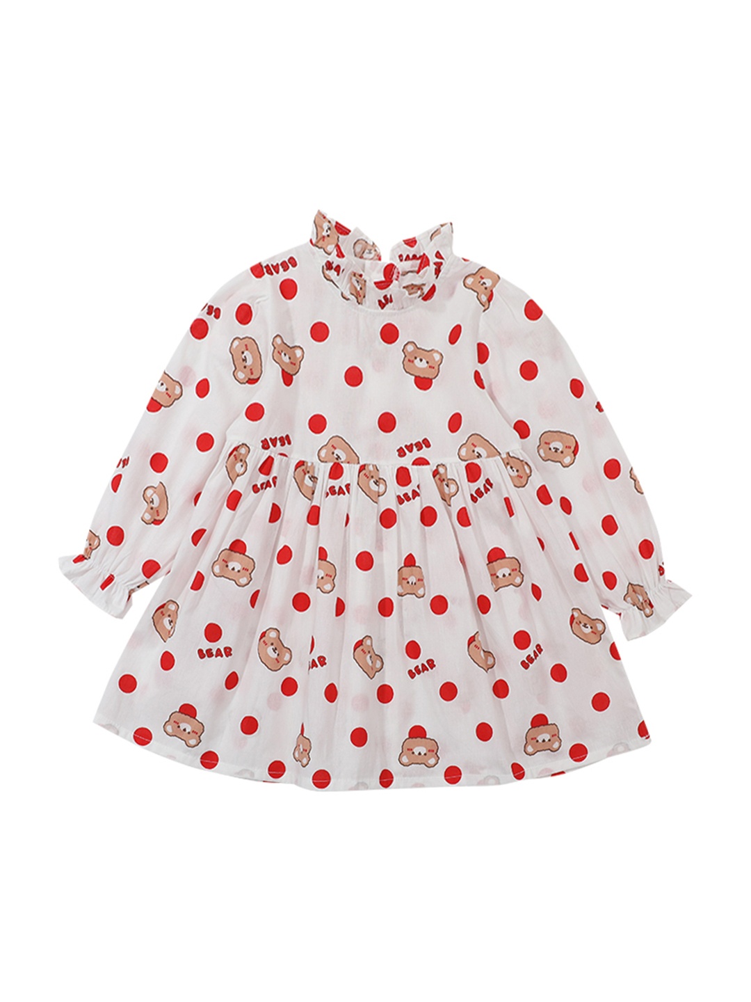 StyleCast Girls White Conversational Printed Round Neck Fit & Flare Dress, Red
StyleCast Girls White Conversational Printed Round Neck Fit & Flare Dress, Red
