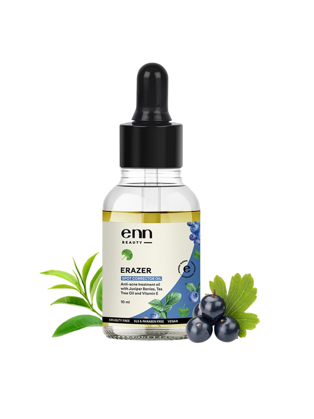 ENN Active Acne Treatment Spot Corrector Oil with Tea Tree Oil for Acne Scars - 10 ml, Yellow
ENN Active Acne Treatment Spot Corrector Oil with Tea Tree Oil for Acne Scars - 10 ml, Yellow