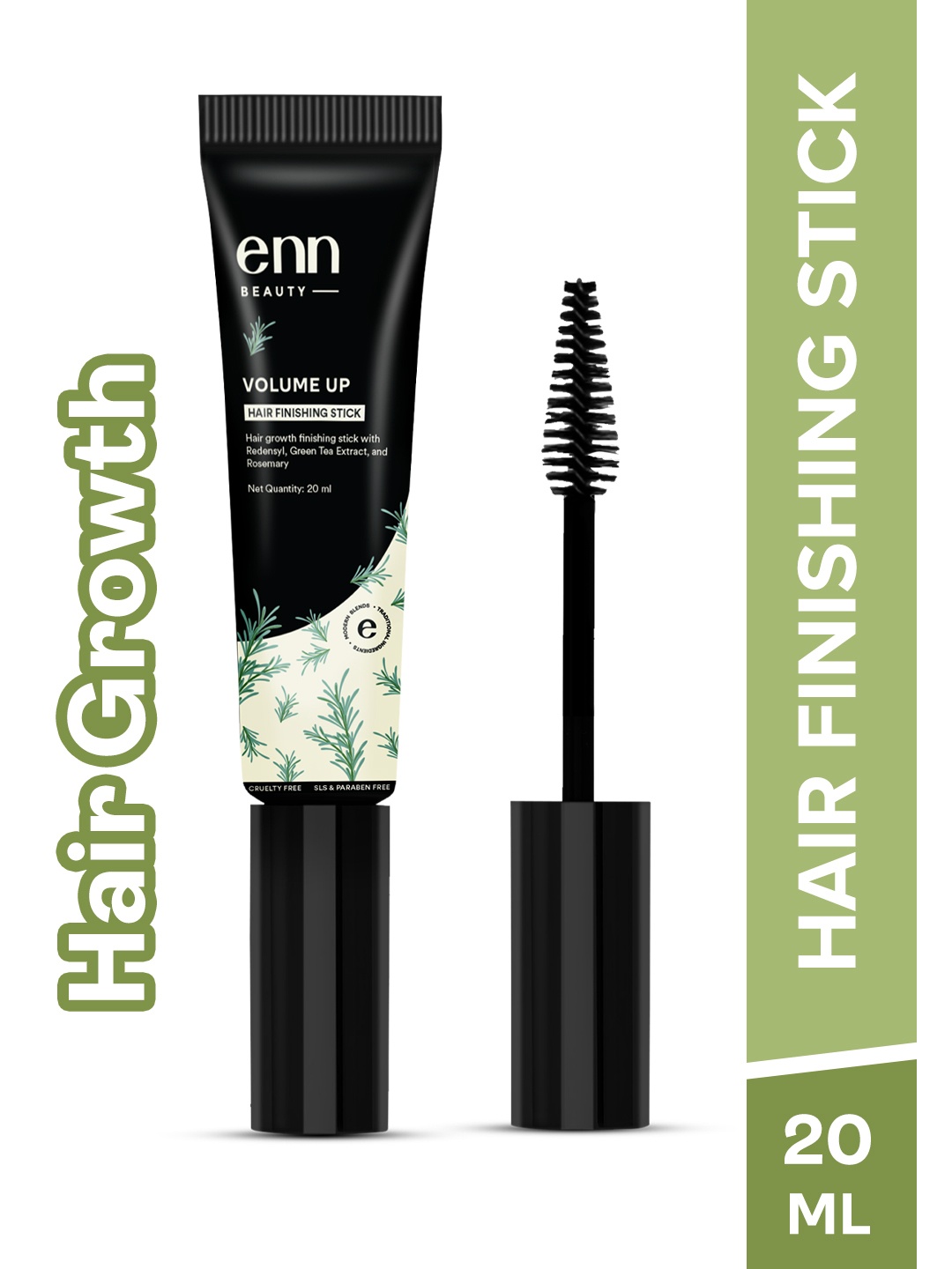 ENN Beauty Natural Styling Non-Greasy Hair Growth Hair Fixer Finishing Stick with Redensyl, Black
ENN Beauty Natural Styling Non-Greasy Hair Growth Hair Fixer Finishing Stick with Redensyl, Black