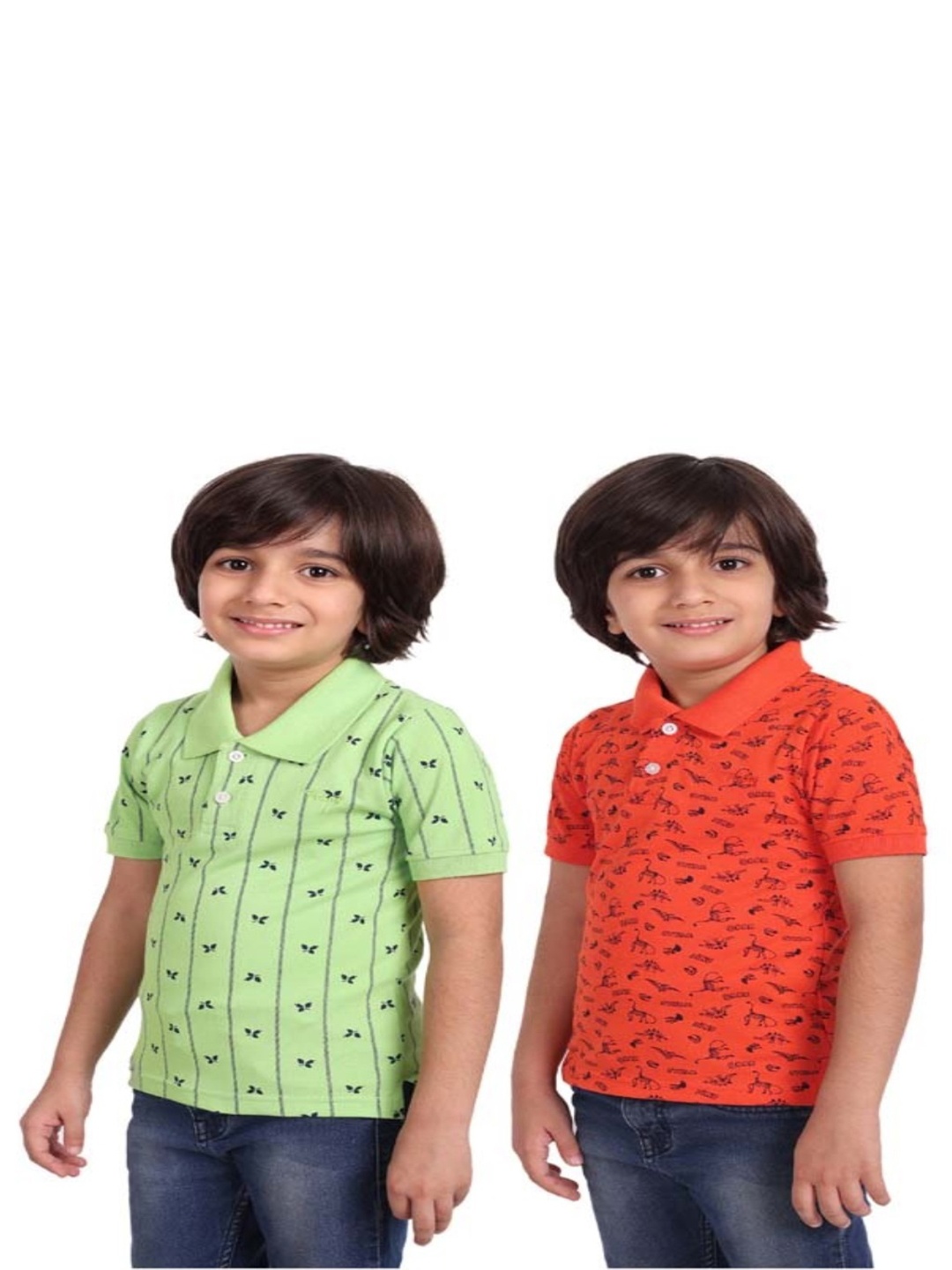 BAESD Boys Pack Of 2 Conversational Printed Polo Collar Short Sleeves T-shirt, Green
BAESD Boys Pack Of 2 Conversational Printed Polo Collar Short Sleeves T-shirt, Green