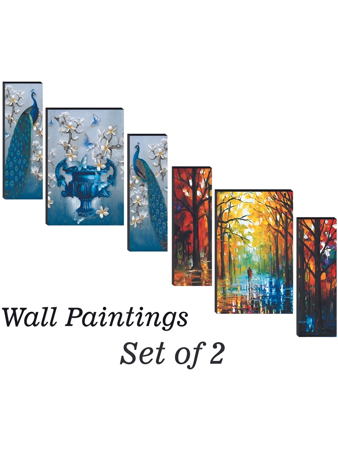 WALLMAX Blue & Yellow 6 Pieces Floral and Botanical UV Texured Framed Painting Wall Arts
WALLMAX Blue & Yellow 6 Pieces Floral and Botanical UV Texured Framed Painting Wall Arts