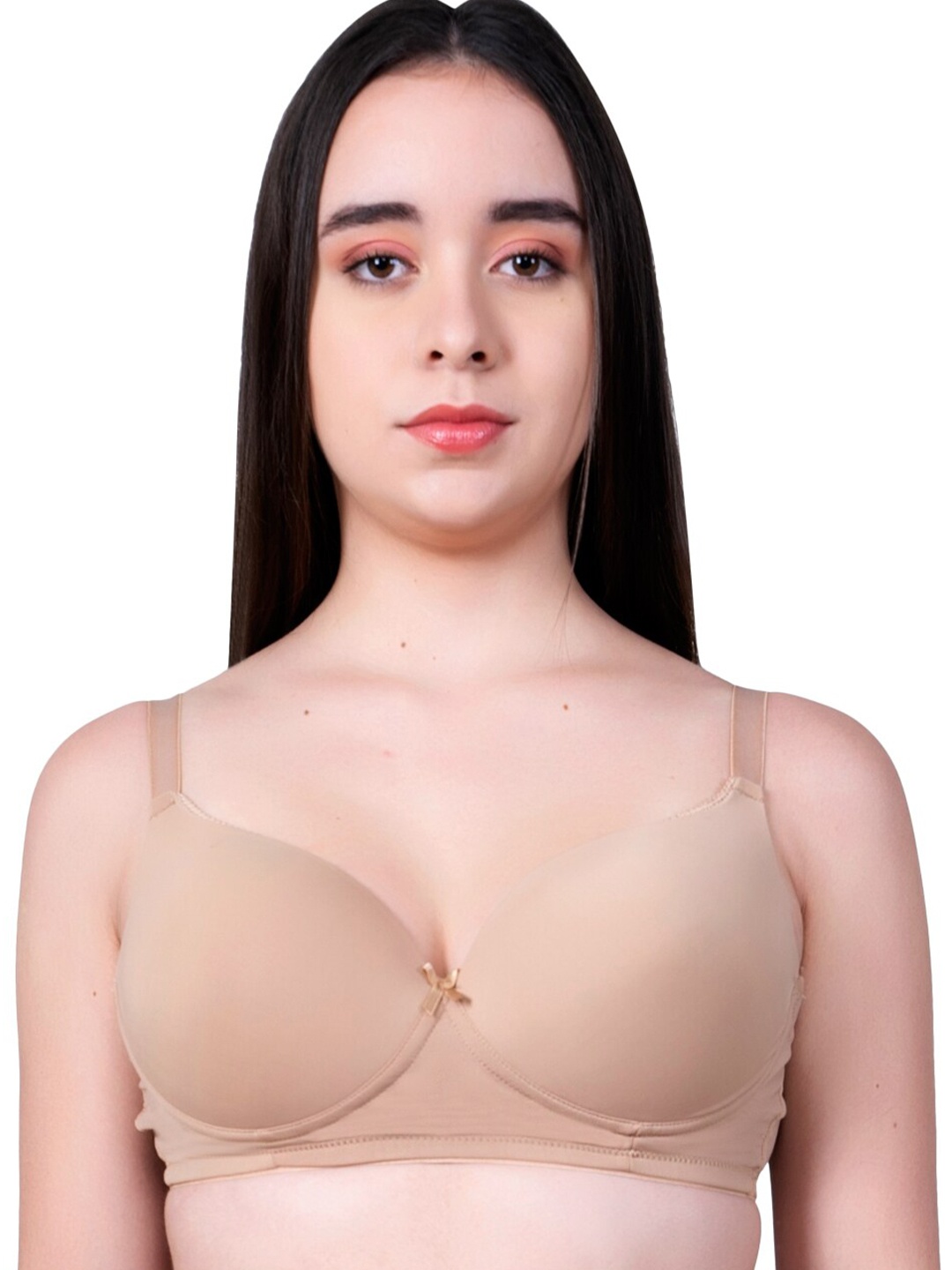 Eve's Beauty Seamless Lightly Padded Non Wired Everyday Bra With All Day Comfort, Nude
Eve's Beauty Seamless Lightly Padded Non Wired Everyday Bra With All Day Comfort, Nude