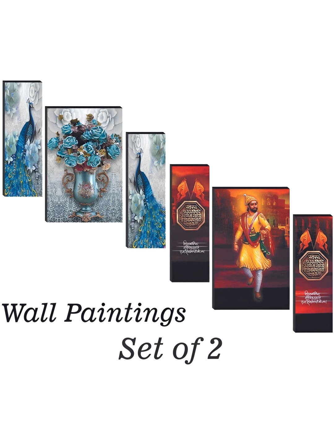 WALLMAX Blue & Orange 6 Pieces Religious & Birds UV Texured Framed Painting Wall Arts
WALLMAX Blue & Orange 6 Pieces Religious & Birds UV Texured Framed Painting Wall Arts