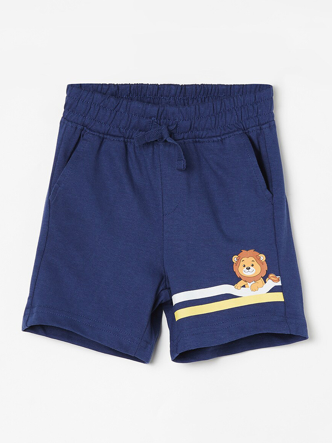 Juniors by Lifestyle Boys Graphic Printed Pure Cotton Shorts, Navy blue 
Juniors by Lifestyle Boys Graphic Printed Pure Cotton Shorts, Navy blue