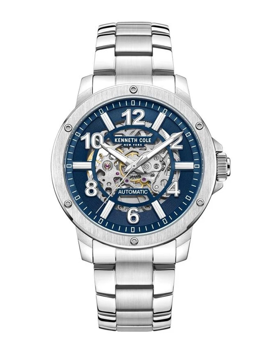 Kenneth Cole Men Skeleton Dial & Analogue Automatic Motion Watch KCWGL0013102MN, Silver
Kenneth Cole Men Skeleton Dial & Analogue Automatic Motion Watch KCWGL0013102MN, Silver