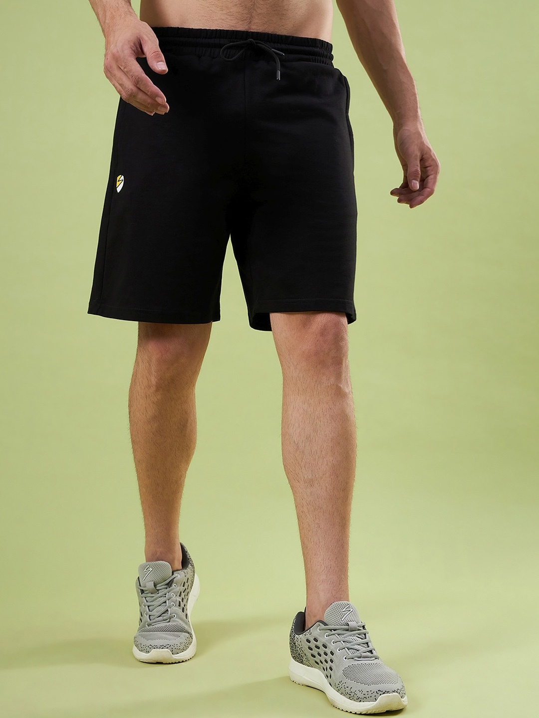 UNPAR Men Rapid-Dry Sports Shorts, Black