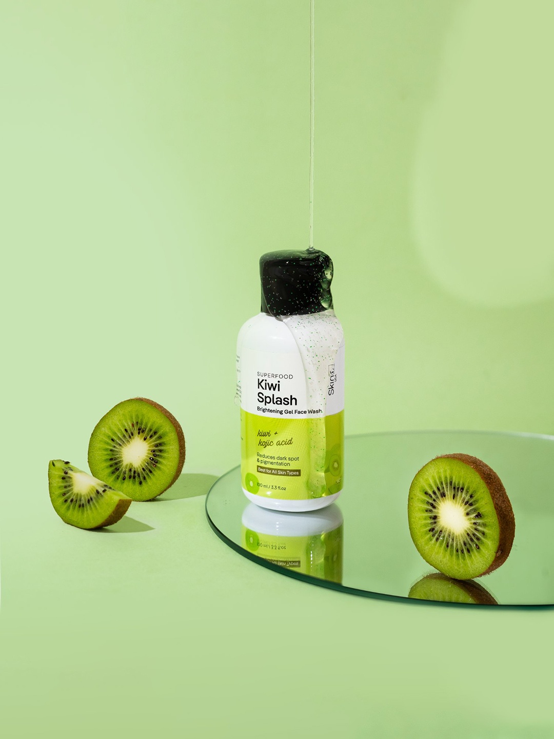 Skin Fx Superfood 2-Pcs Kiwi Splash Brightening Gel Face Wash - 100 ml Each, Transparent
Skin Fx Superfood 2-Pcs Kiwi Splash Brightening Gel Face Wash - 100 ml Each, Transparent