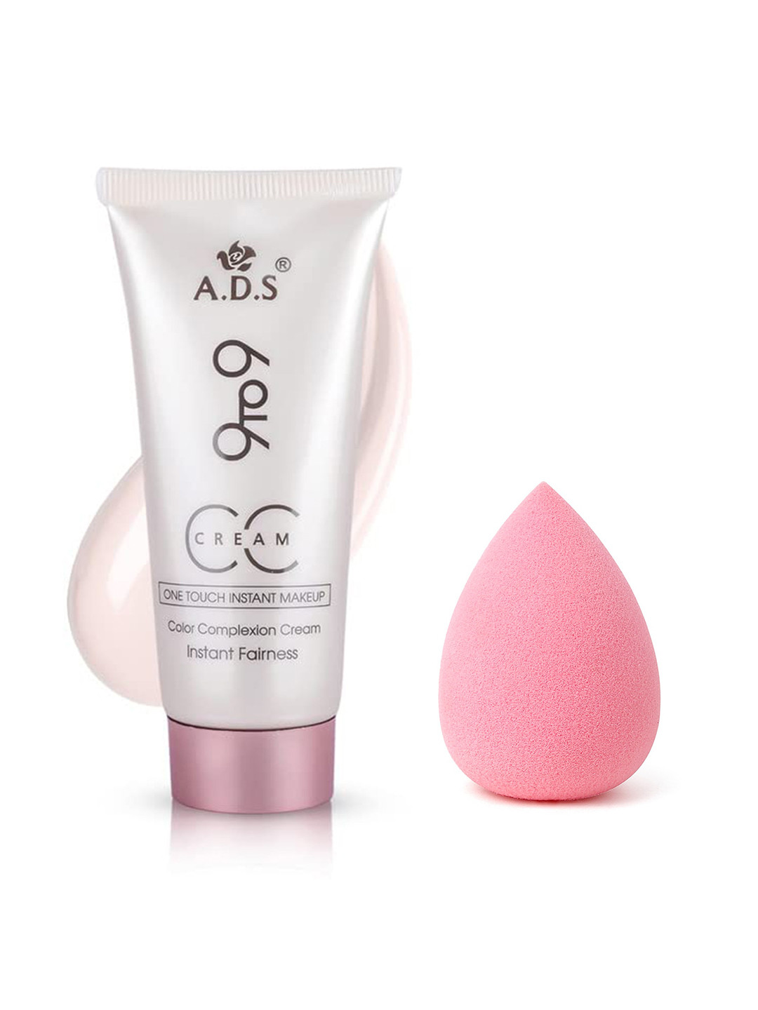 Adbeni Set Of 2 One Touch Color Complexion Cream - 60ml & Beauty Blender Sponge - Beige 01
Adbeni Set Of 2 One Touch Color Complexion Cream - 60ml & Beauty Blender Sponge - Beige 01