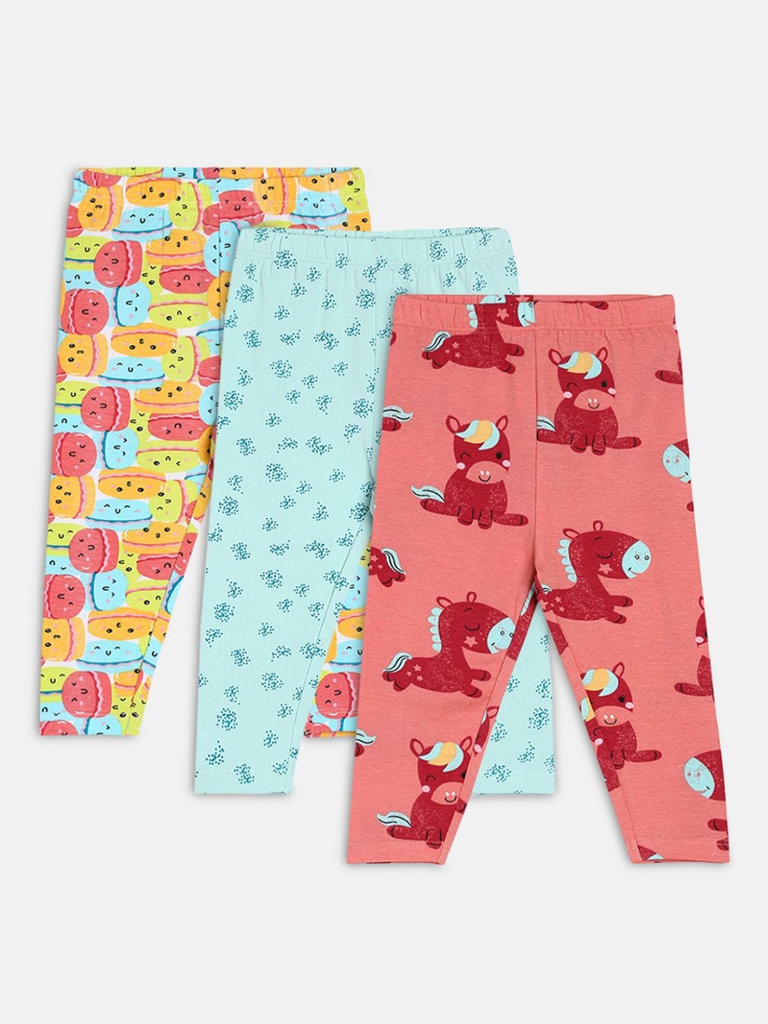 MINI KLUB Infant Girls Pack Of 3 Printed Churidar Length Leggings, Blue
MINI KLUB Infant Girls Pack Of 3 Printed Churidar Length Leggings, Blue